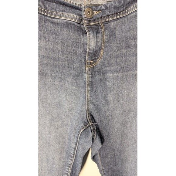 Torrid Jeans Women’s 18T Luxe Slim Boot Dark Blue Stretch Denim Plus Casual Plus - Picture 2 of 5